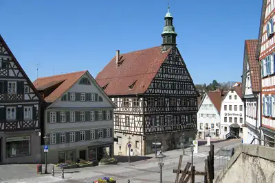 Marktstraße in Backnang