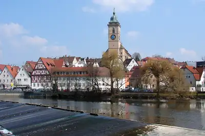 Neckarfront in Nürtingen