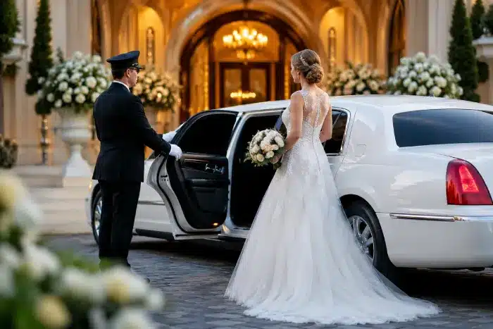 Blog Wedding Limousine with Chauffeur