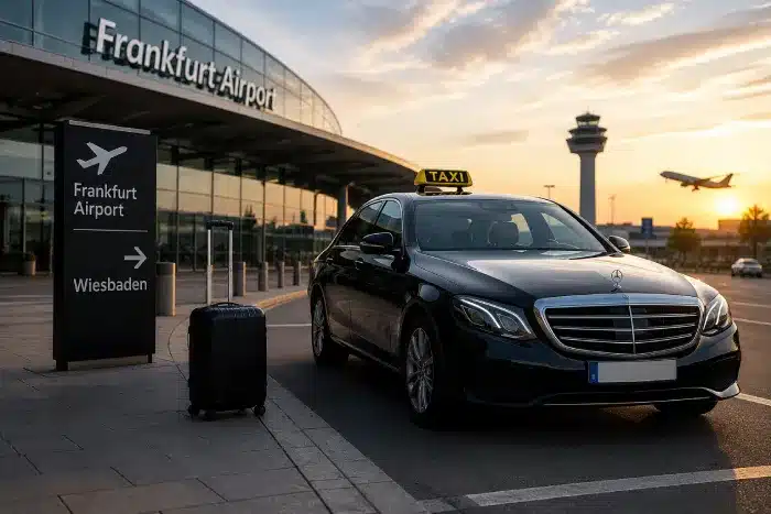 Wiesbaden Frankfurt Flughafen Taxi